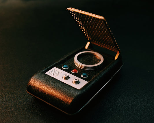rectangular black digital device