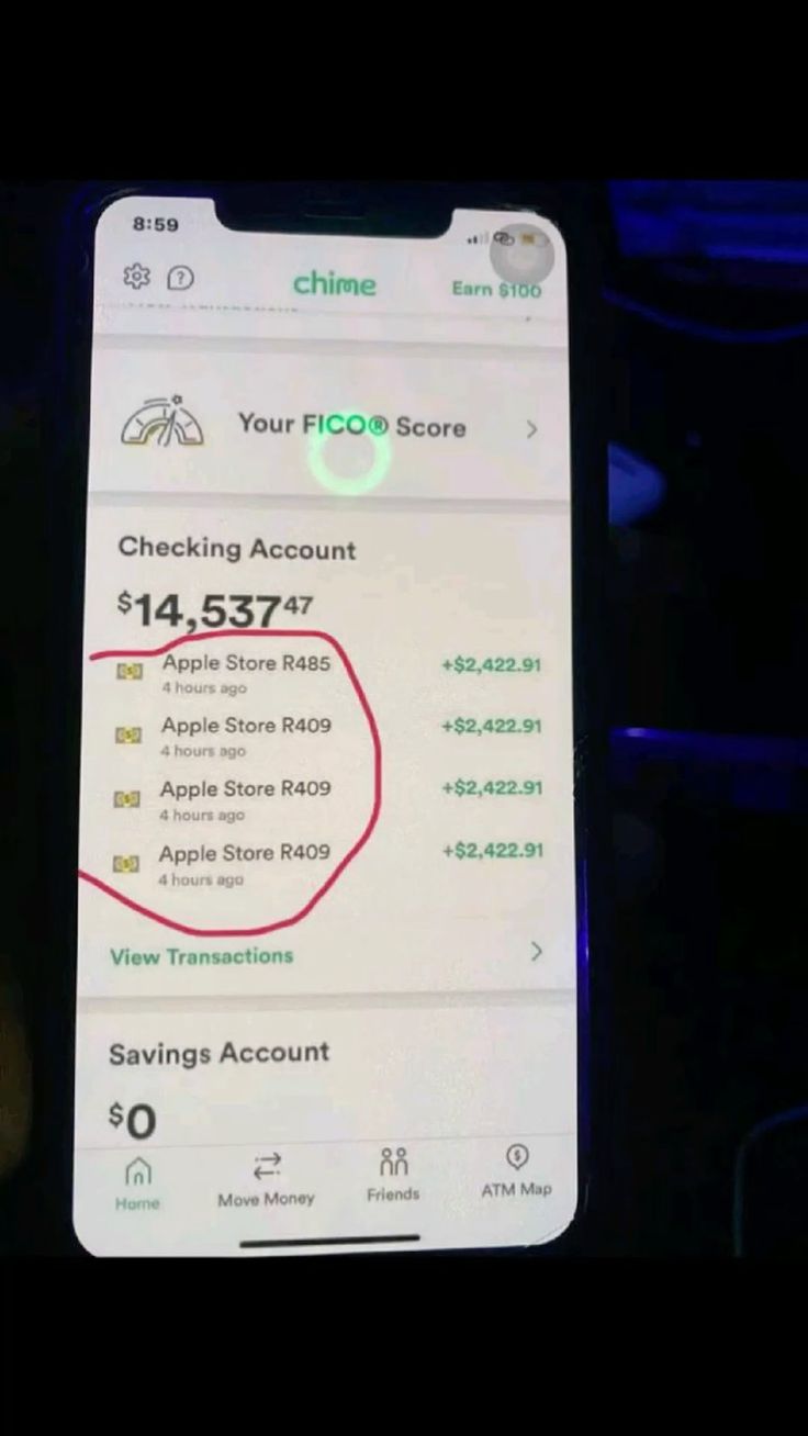 CHIME CPN Account - DEBIT CARD AND FUNDING