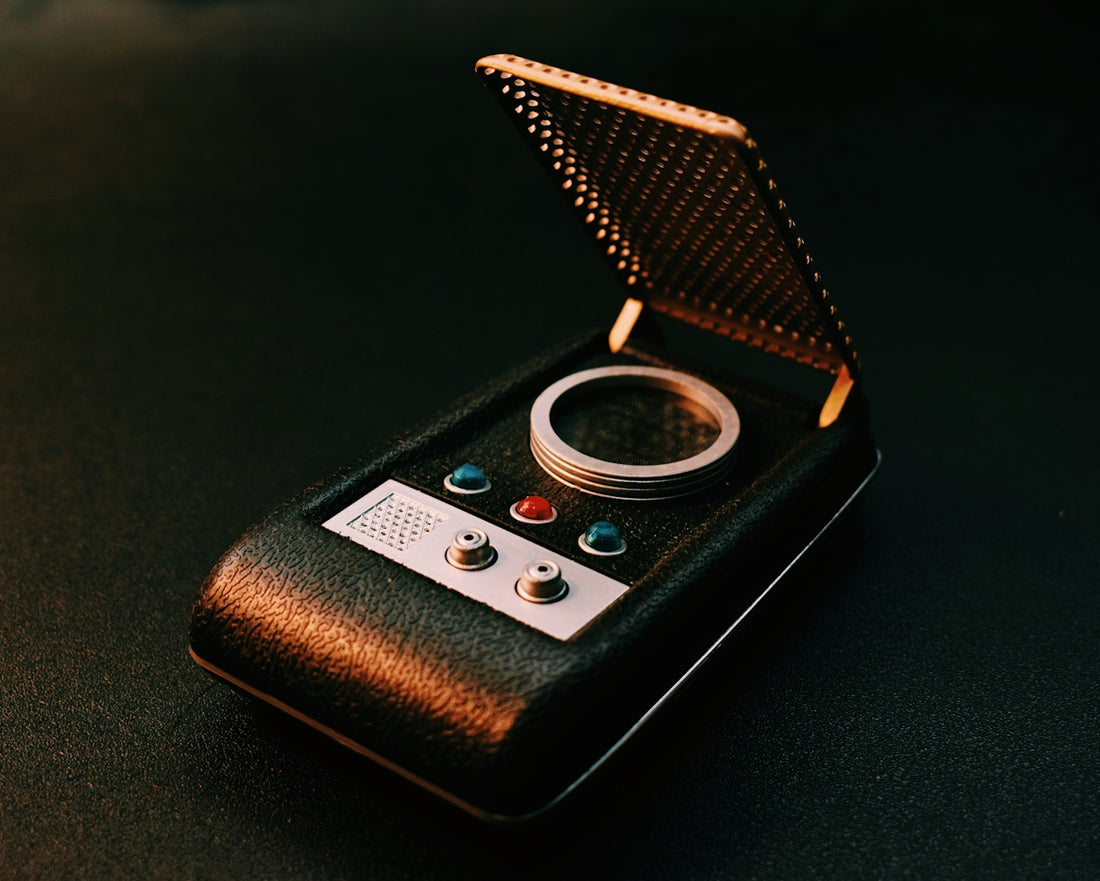 rectangular black digital device