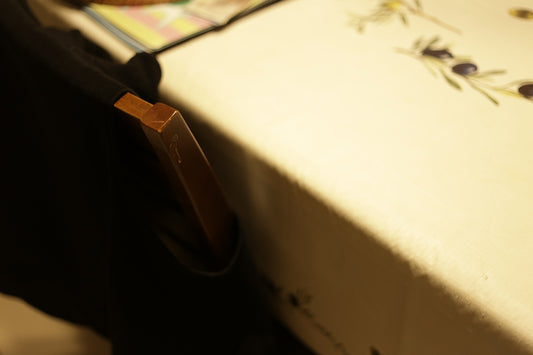 black usb cable on white table