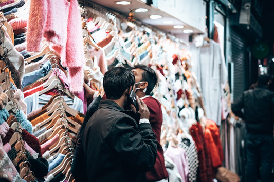 a man standing in front of a crowd
