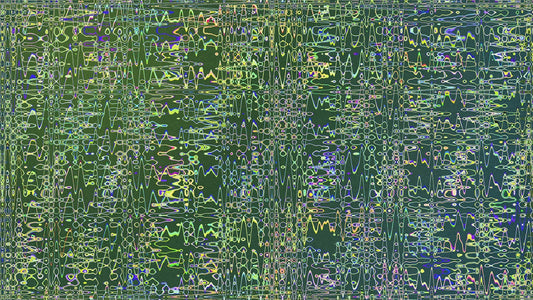 Abstract green and yellow pattern.