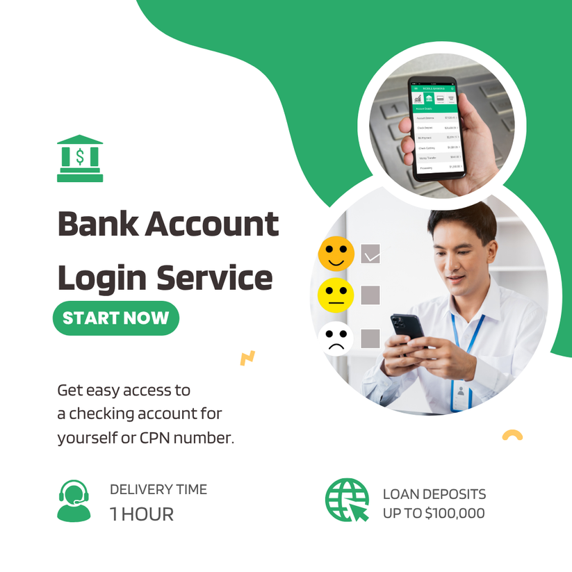 Bank Account Login Service (With Loan Deposit) – Tradeline Privacy